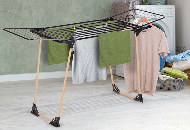 Ľahko vysušíte veľké množstvo bielizne.