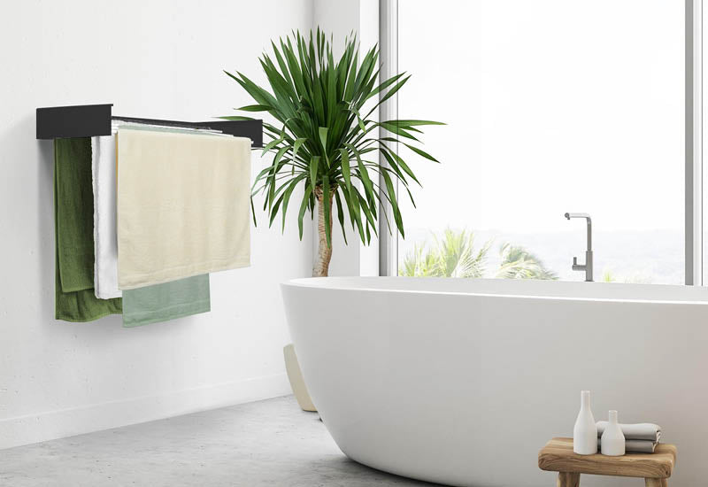 Skladacie prevedenie na maximálne využitie priestoru pri sušení oblečenia.