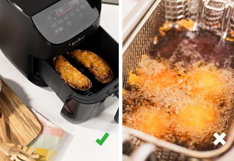 Varte s až o 85 % nižším obsahom tuku pre zdravšie pokrmy.