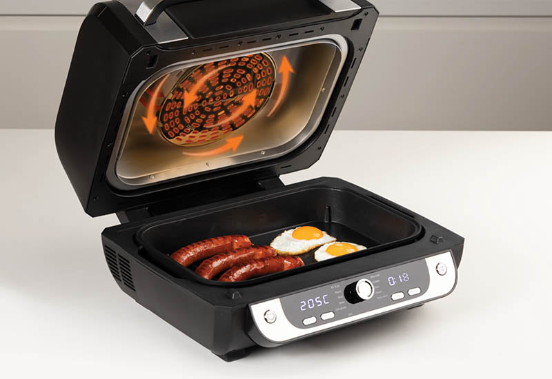 Horné a spodné ohrevné telesá pre dokonalé výsledky.