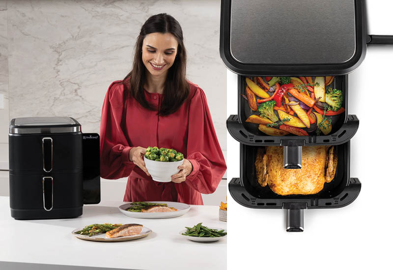 Výnimočný výkon 2800 W a synchronizačná funkcia pre rýchle a jednoduché varenie.