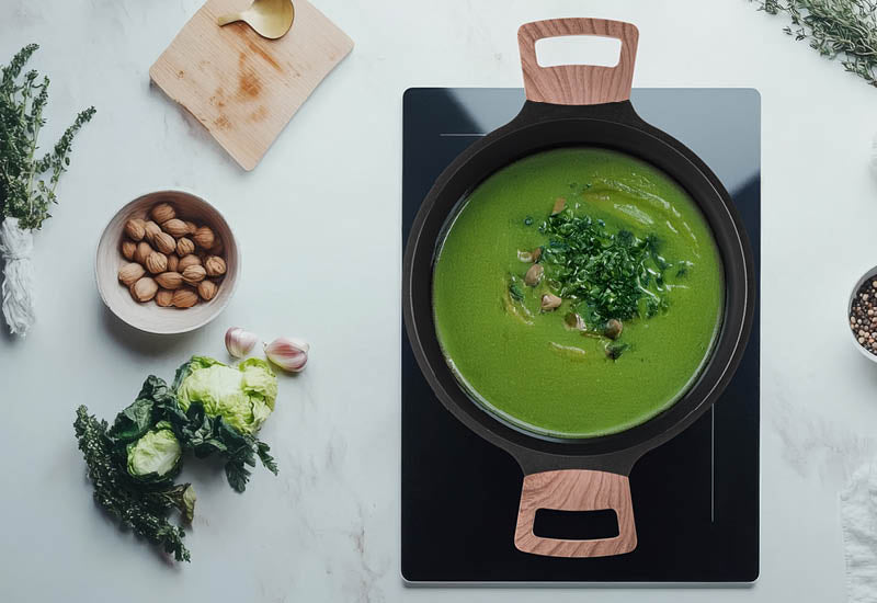 Vhodný na všetky varné dosky vrátane indukcie.