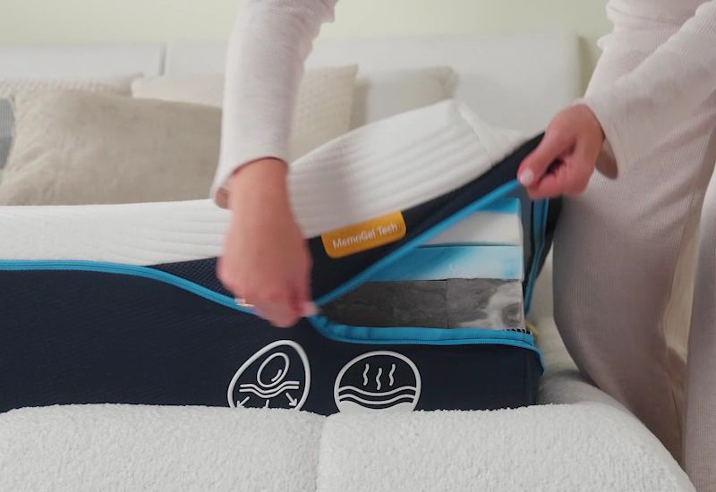 Efektívna regulácia teploty pre nerušený spánok.