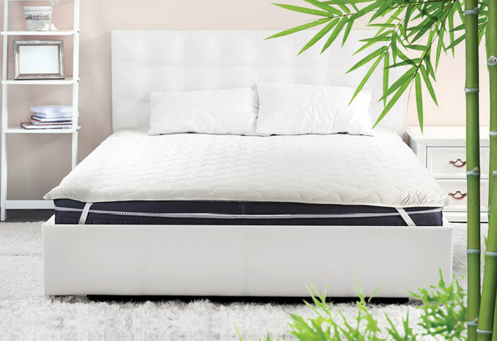 Jemné bambusové vlákna pre priedušnejšie prostredie na spanie.