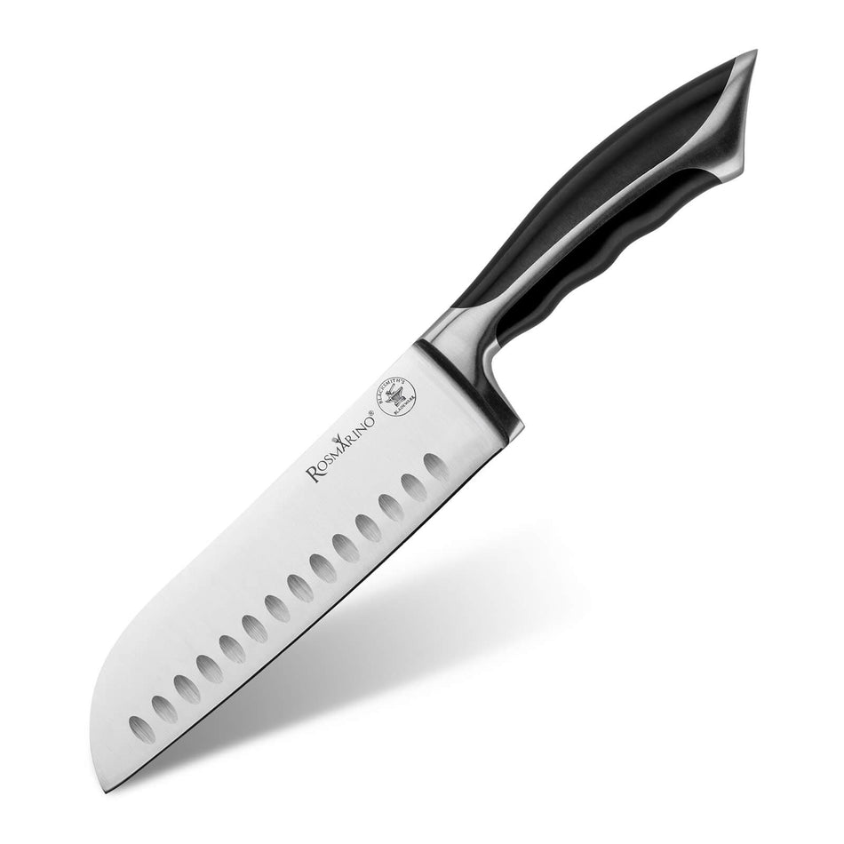 Oceľový kuchynský nôž Rosmarino Blacksmith's Santoku
