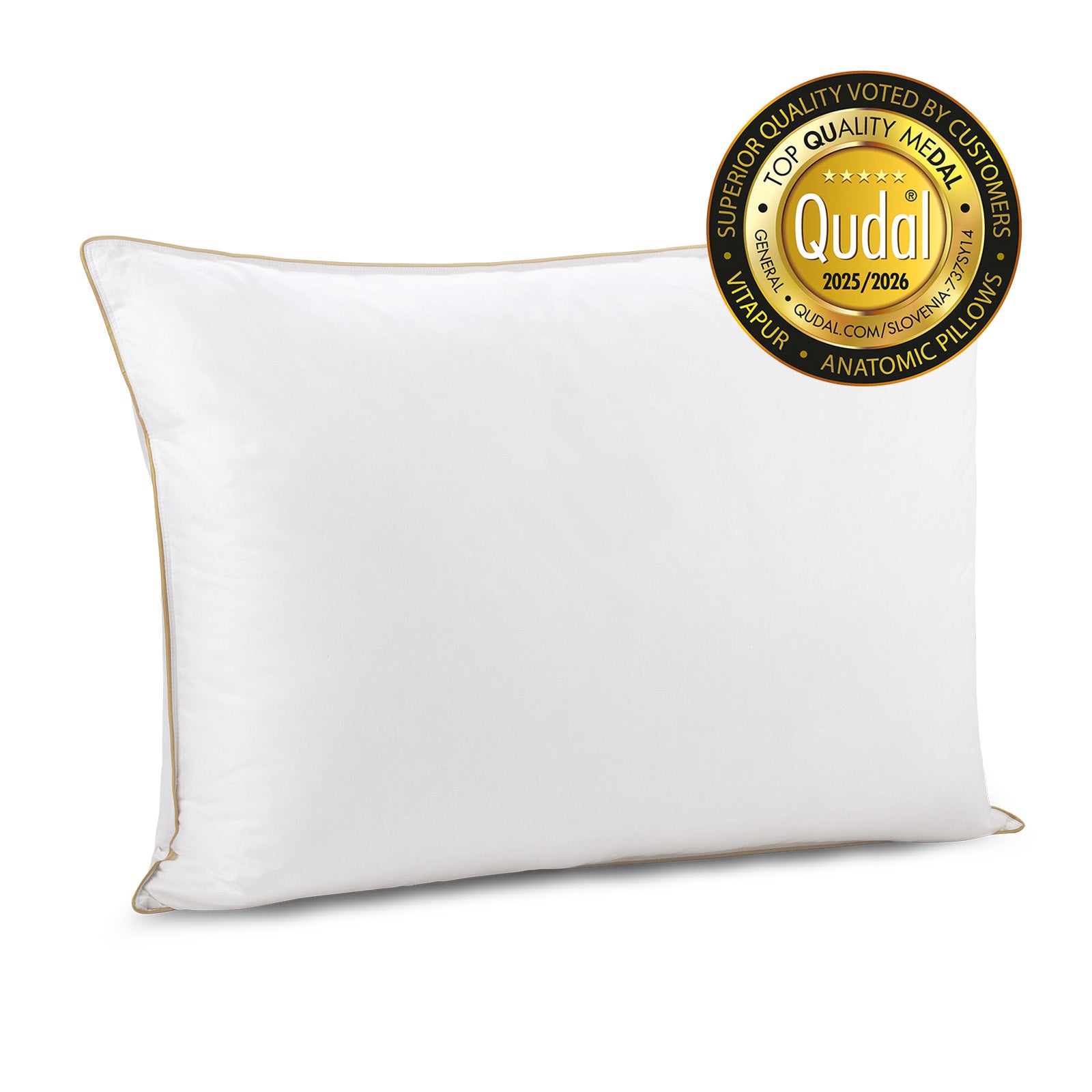 Ergonomický vankúš z peria a páperia Finland Premium, 50x70 cm