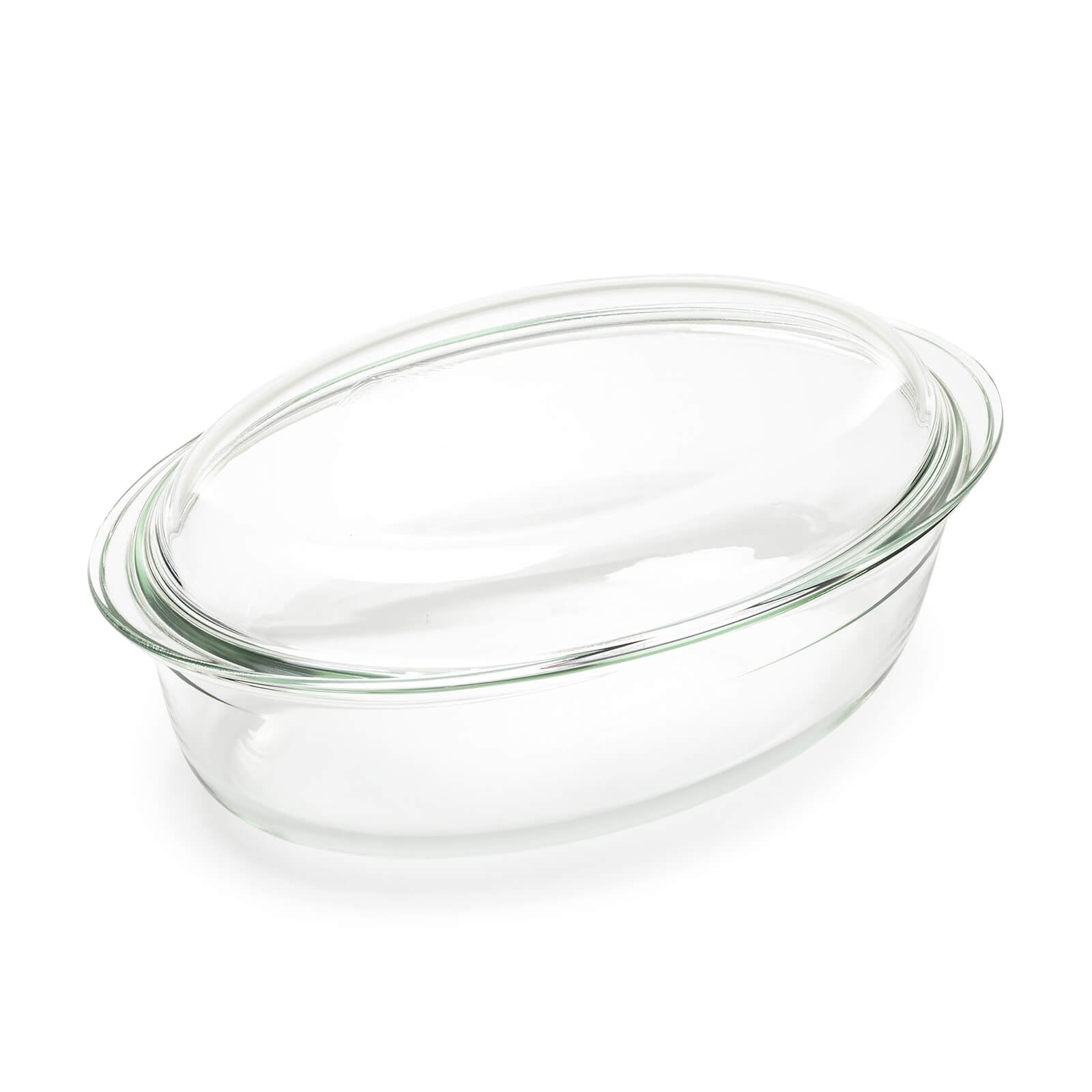 Oválny sklenený pekáč s vekom Rosmarino Bake&Go – 4000 ml