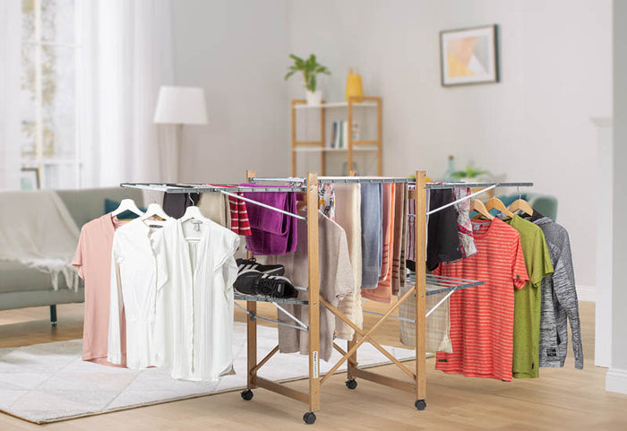 Usušte viac bielizne na 2 úrovniach.