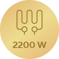 Vysoký výkon 2200 W1