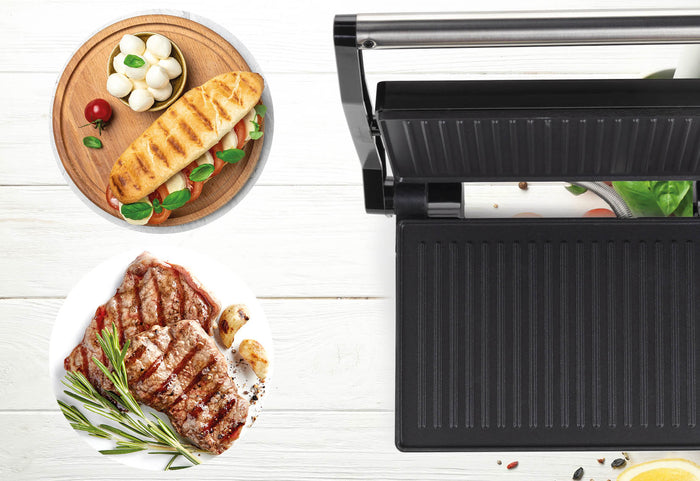 2 v 1: toustovač a mini gril v jednom.