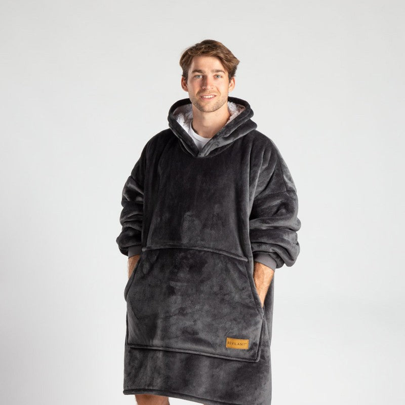Hoodie - Deka s kapucňou + Darček: Ponožky
