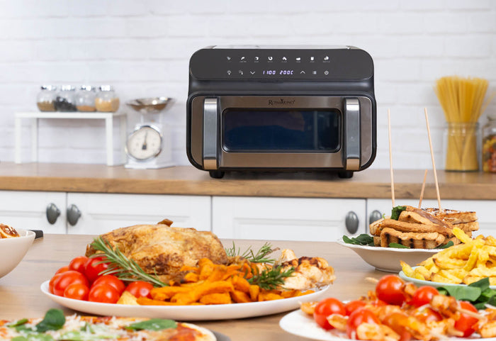 Najväčšia 10-litrová horkovzdušná fritéza pre celú rodinu a hostí.