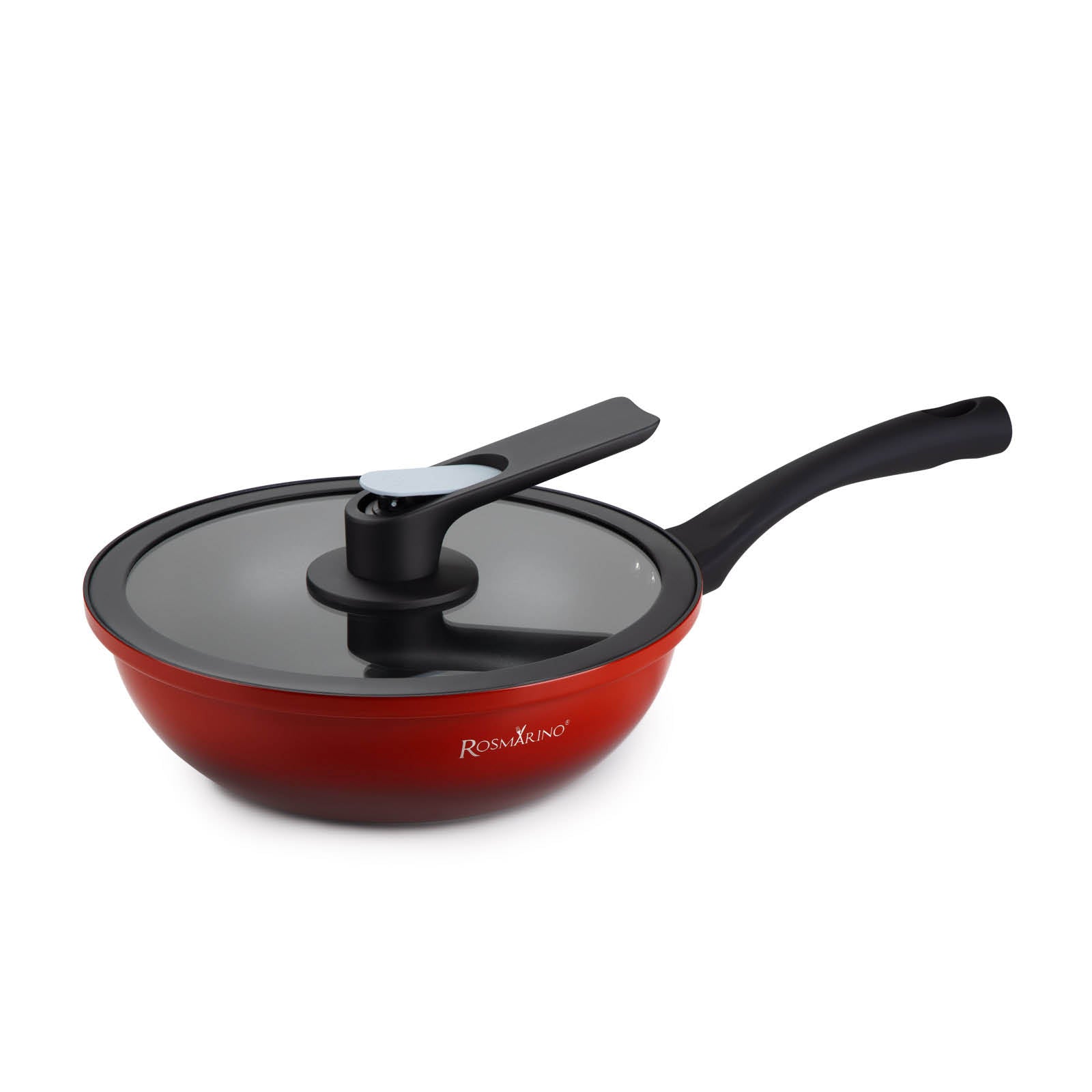 Nízkotlakový Wok s inteligentnou pokrievkou Rosmarino Fresh Cooker – 28 cm