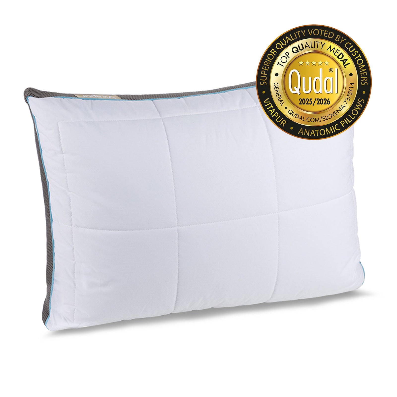 Vitapur MemoSilver Premium hybridný vankúš – 50 x 70 cm
