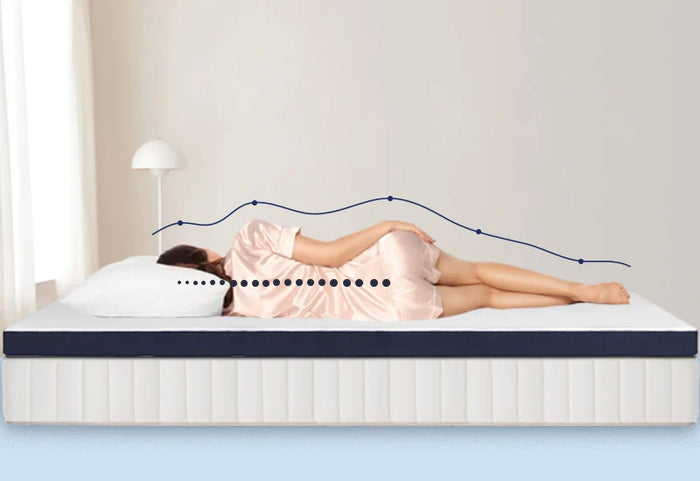 ViscoCell pamäťová pena sa prispôsobí tvaru tela.