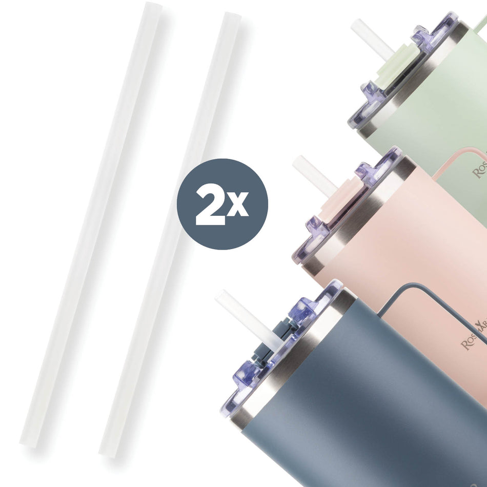 2-dielna súprava slamiek pre termohrnček MegaCup