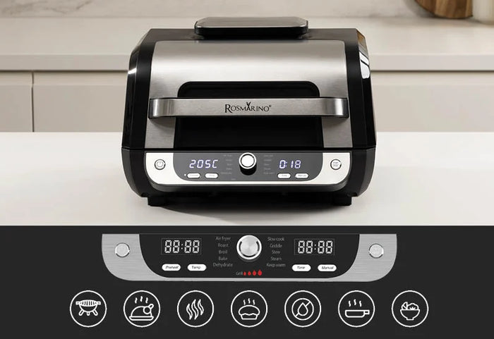 12 rôznych režimov použitia.