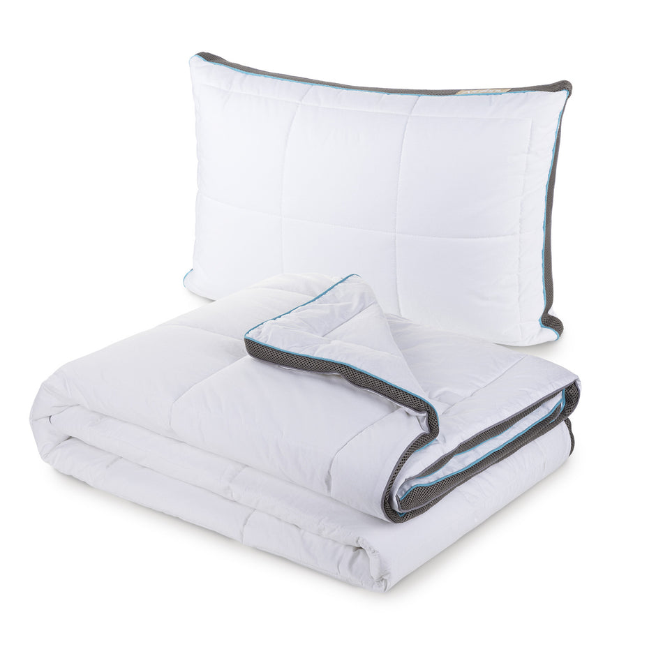 Sada prikrývky a vankúša MemoSilver Premium