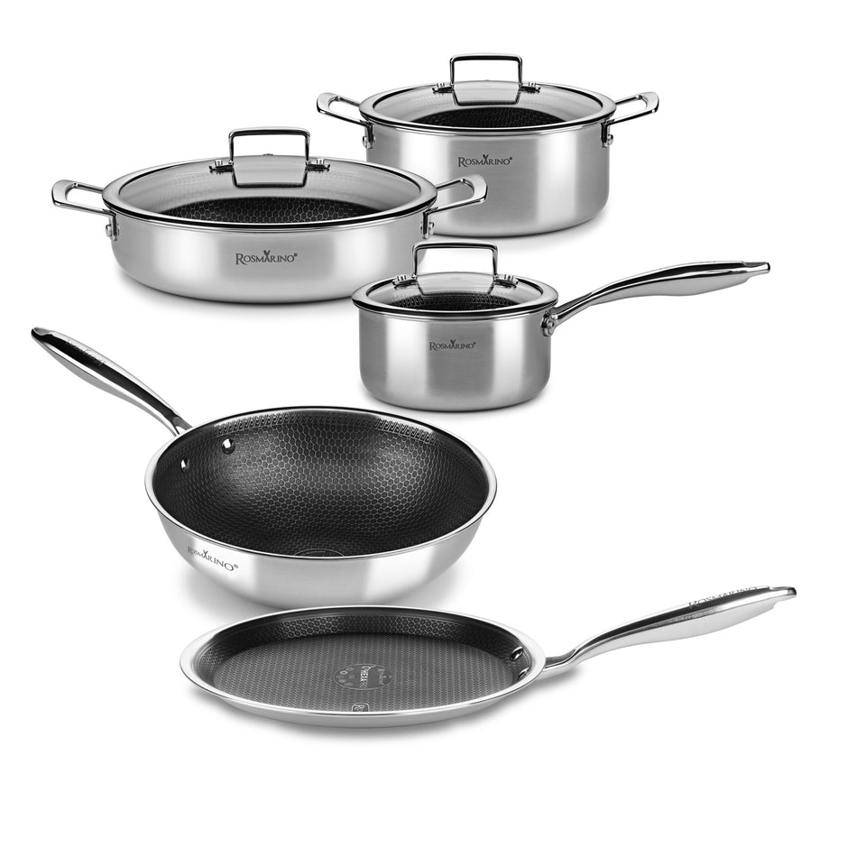 8-dielna súprava kuchynského riadu Rosmarino HexaPRO s pokrievkami