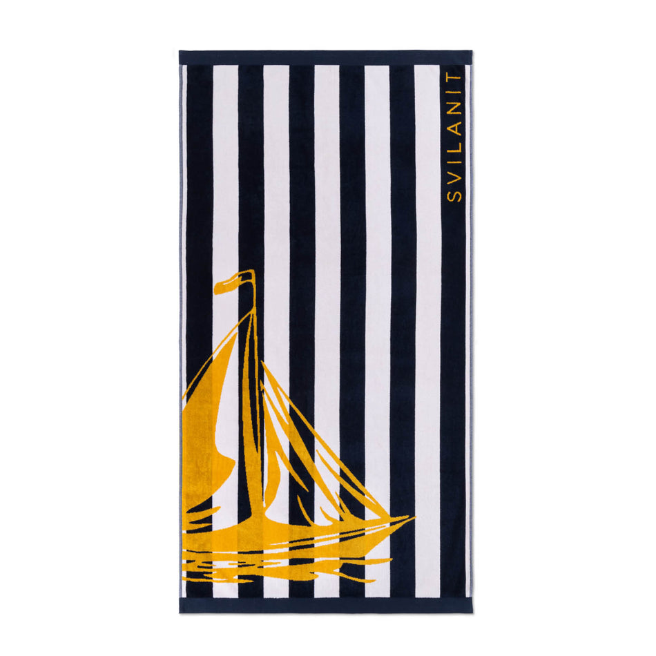 Plážová osuška Ship, 80 x 160 cm