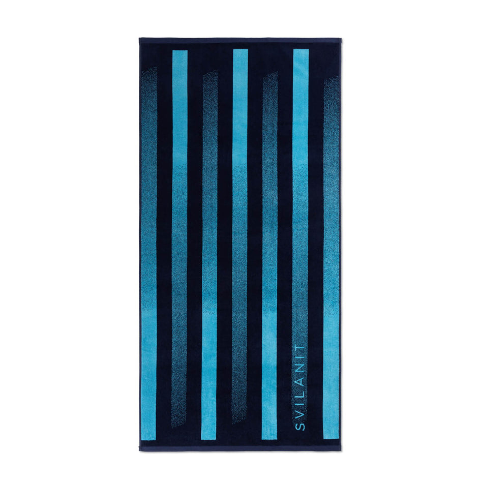 Plážová osuška Graphic Blue, 80 x 160 cm