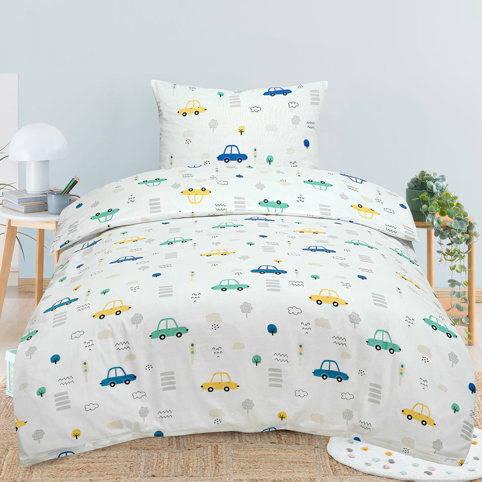 Detská bavlnená posteľná bielizeň Cars