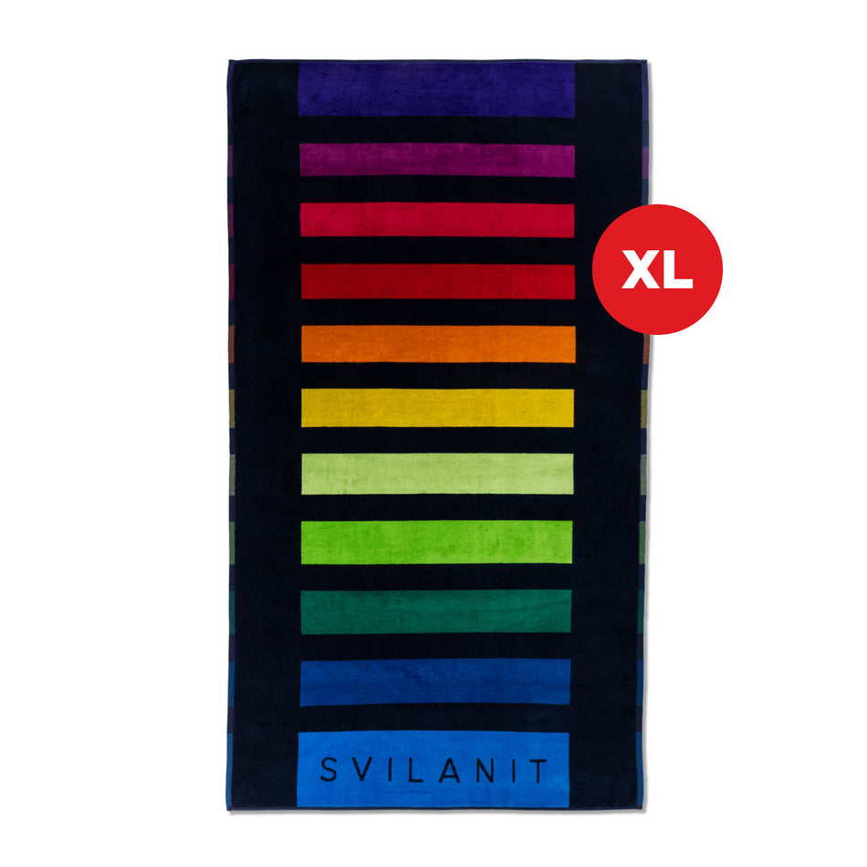 Plážová osuška Rainbow, 100 x 180 cm