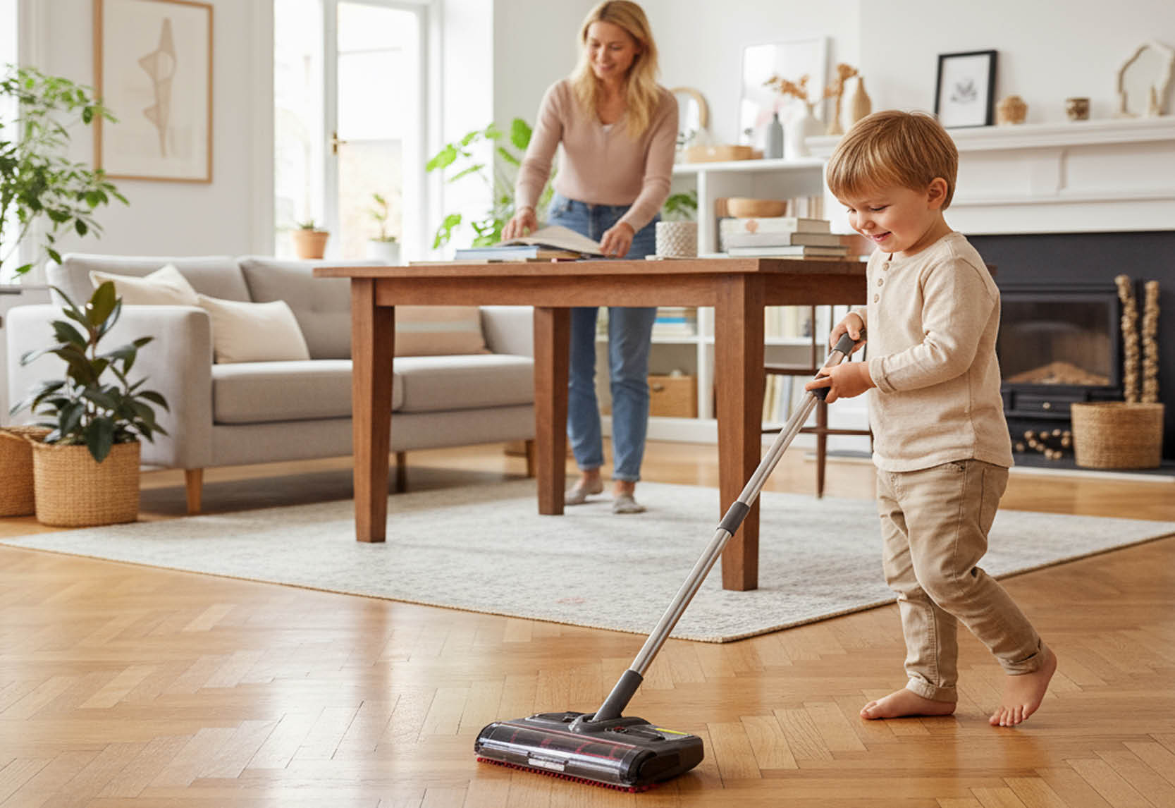 Jednoduché ovládanie a tichá prevádzka.