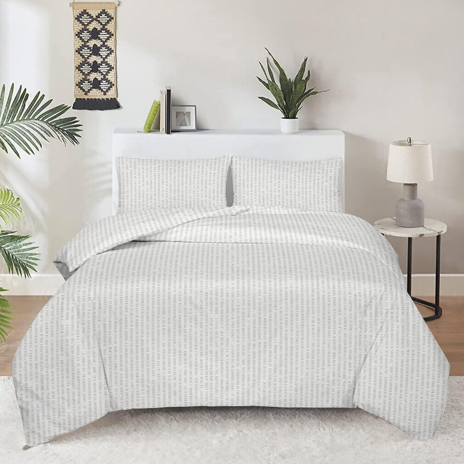 Bavlnená saténová posteľná bielizeň Svilanit Urban Calm