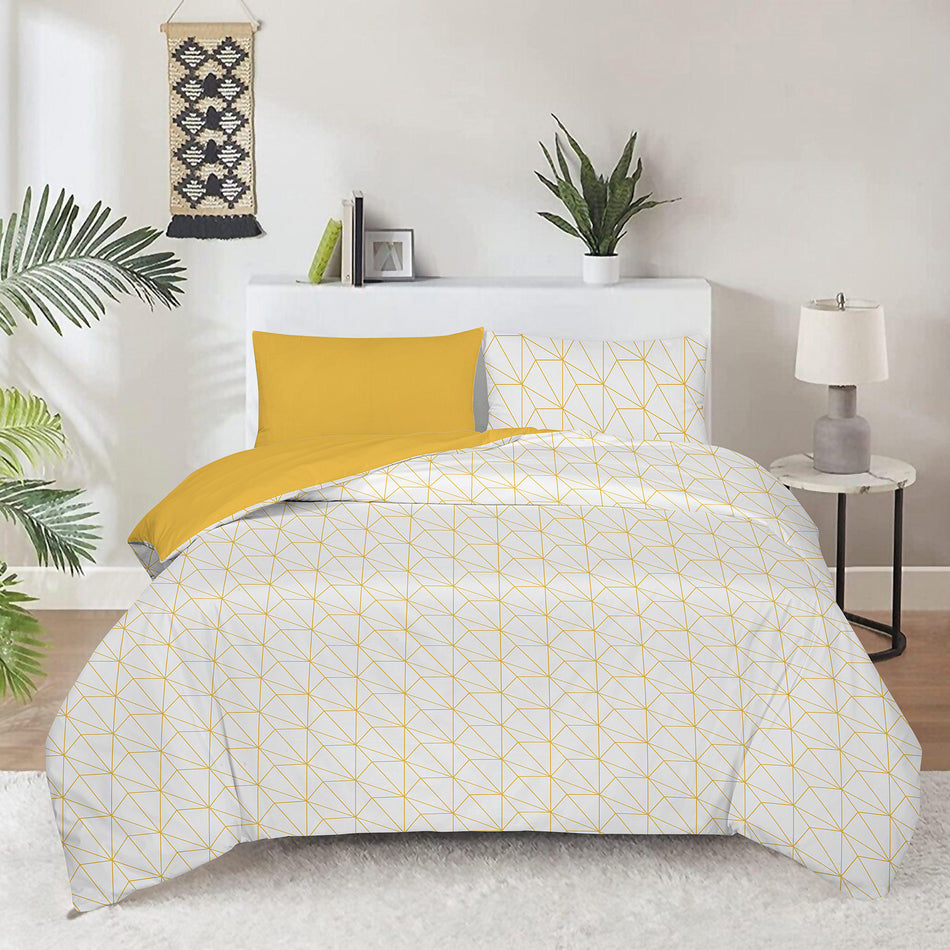 Bavlnená posteľná bielizeň Svilanit Golden Arcs