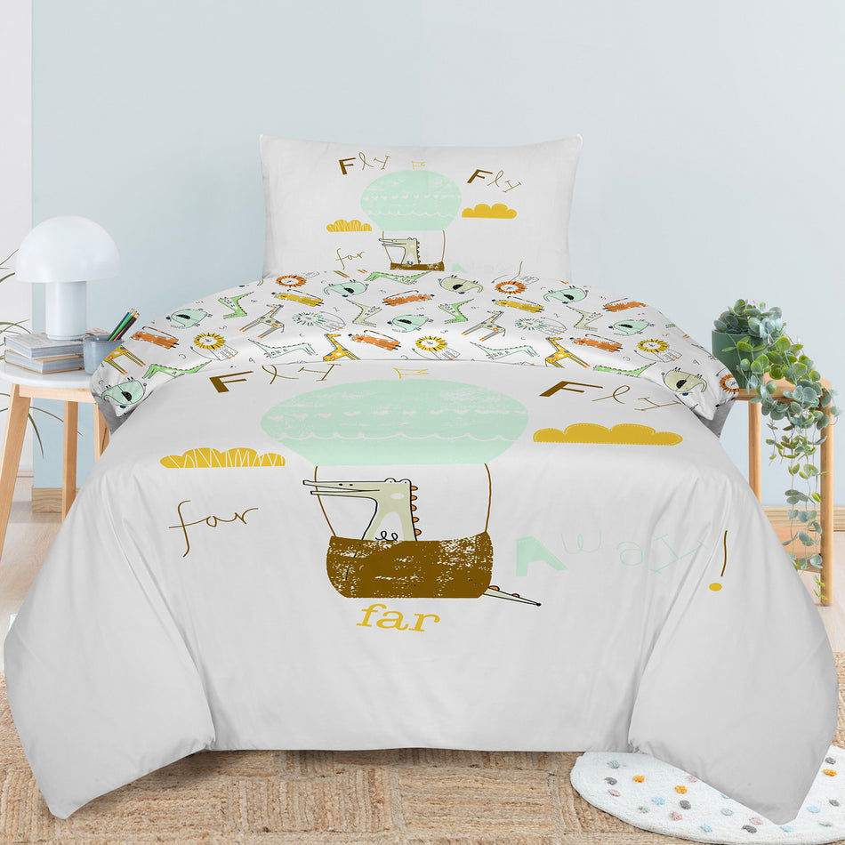 Detská bavlnená posteľná bielizeň Svilanit Balloonie