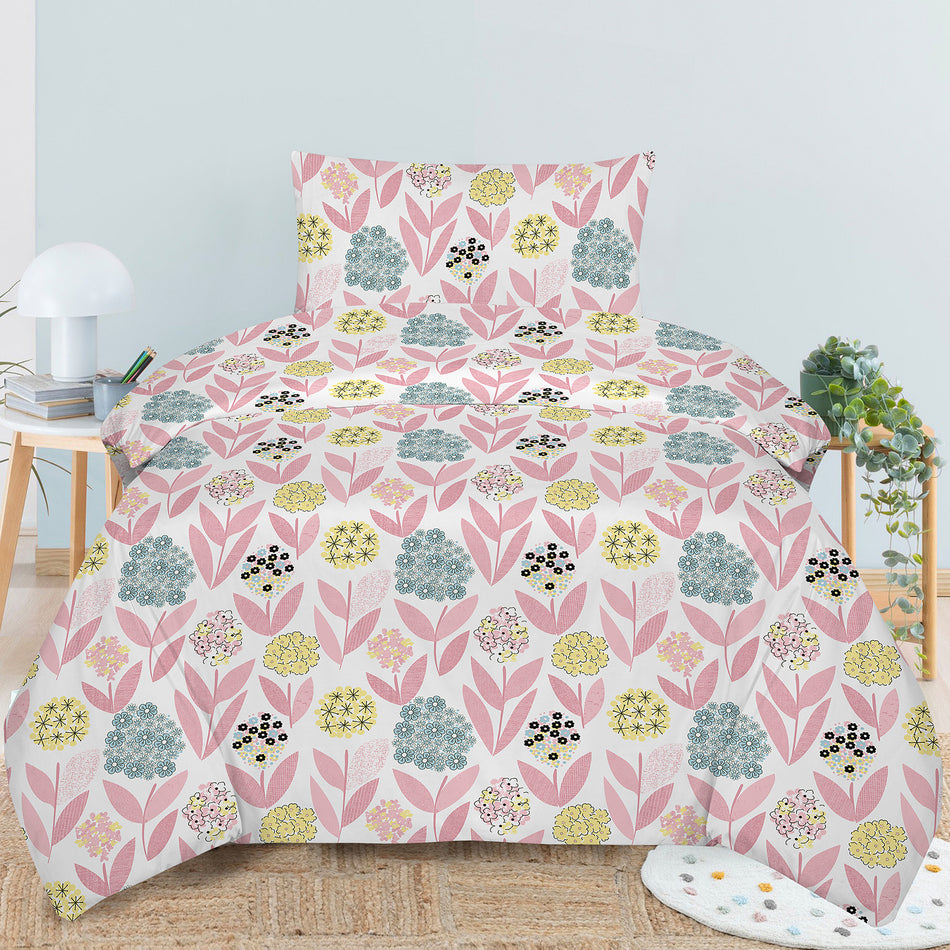Detská bavlnená posteľná bielizeň Svilanit Bloomy Dreams
