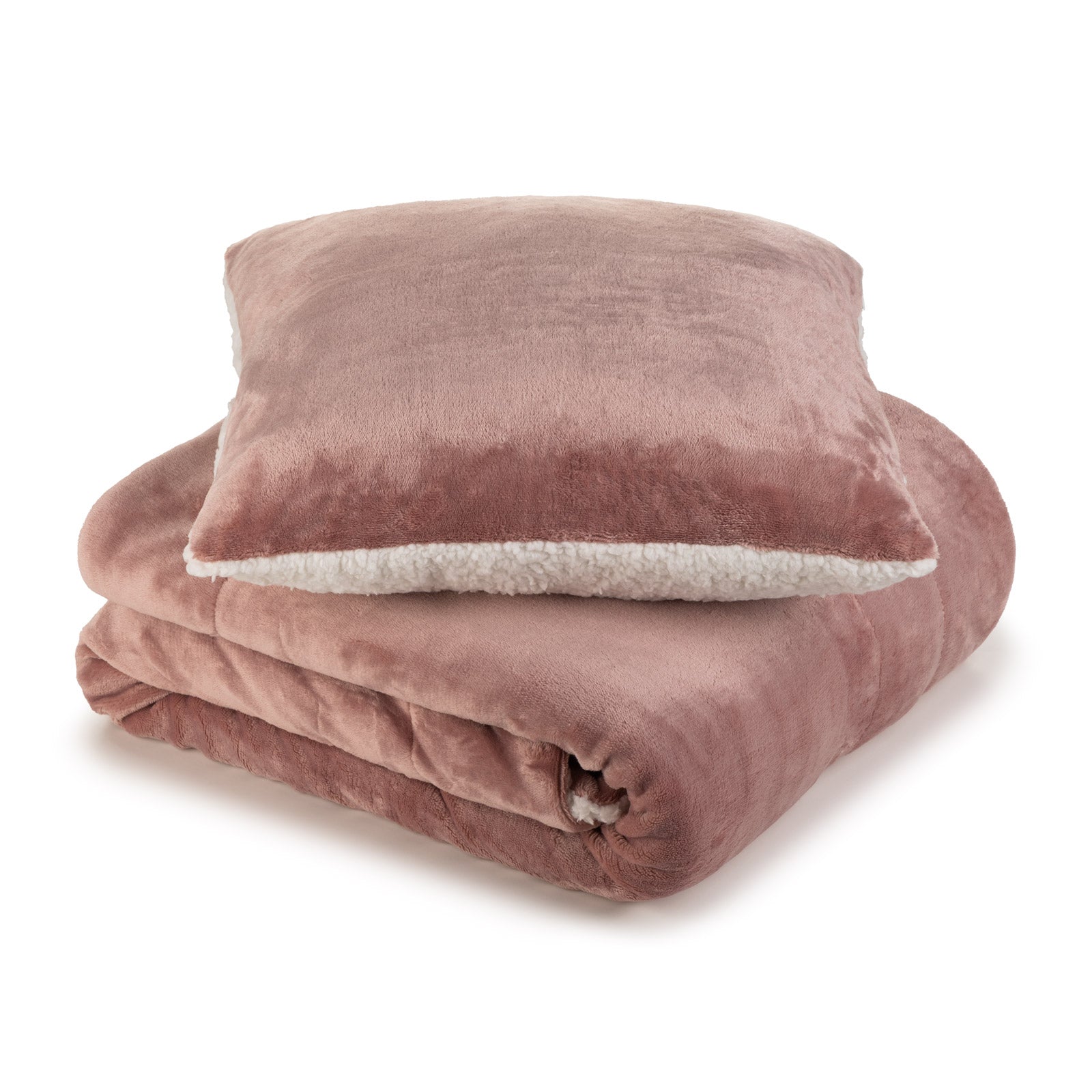 Súprava dekoratívneho vankúša a deky Svilanit Hug