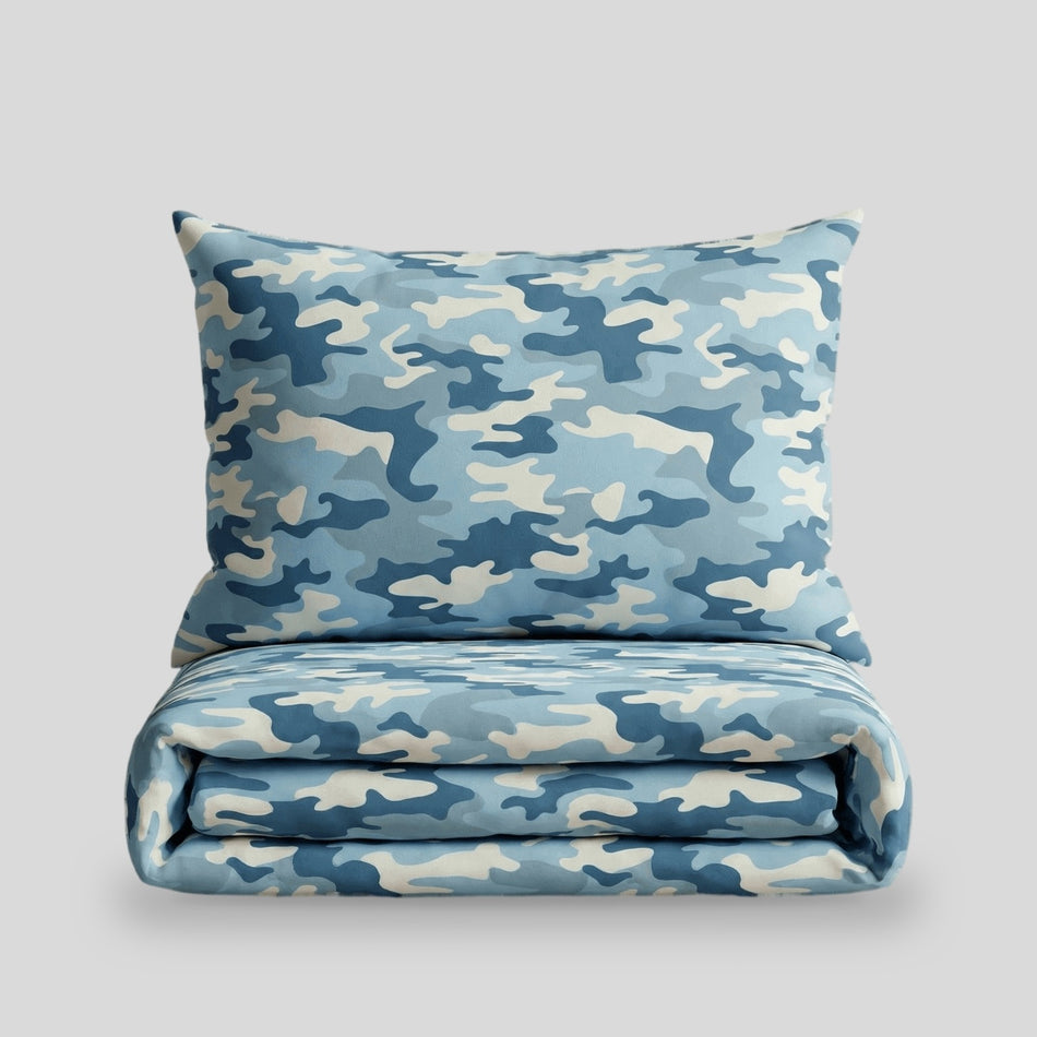 Vitapur detská bavlnená posteľná bielizeň Svilanit Camo