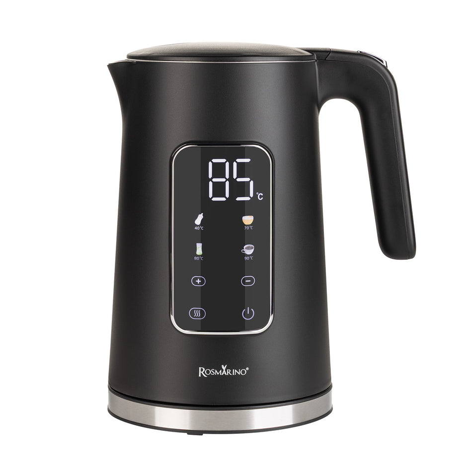 Rýchlovarná kanvica s reguláciou teploty Rosmarino ThermoTouch PRO Series 5-in-1 – 1,7 L
