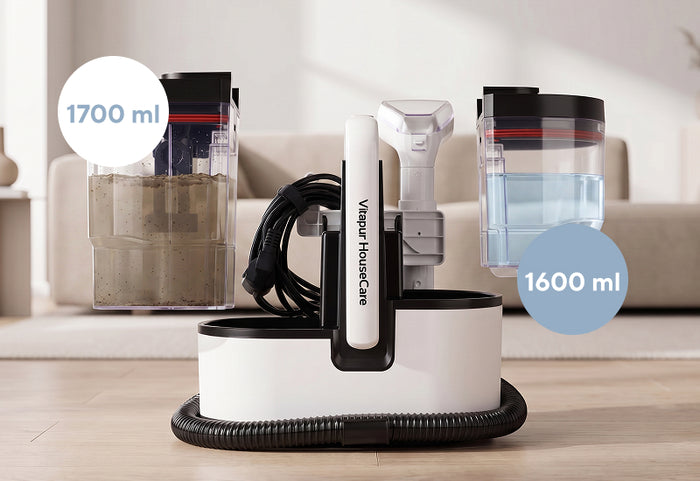 DualClean systém oddelených nádrží na čistú a špinavú vodu