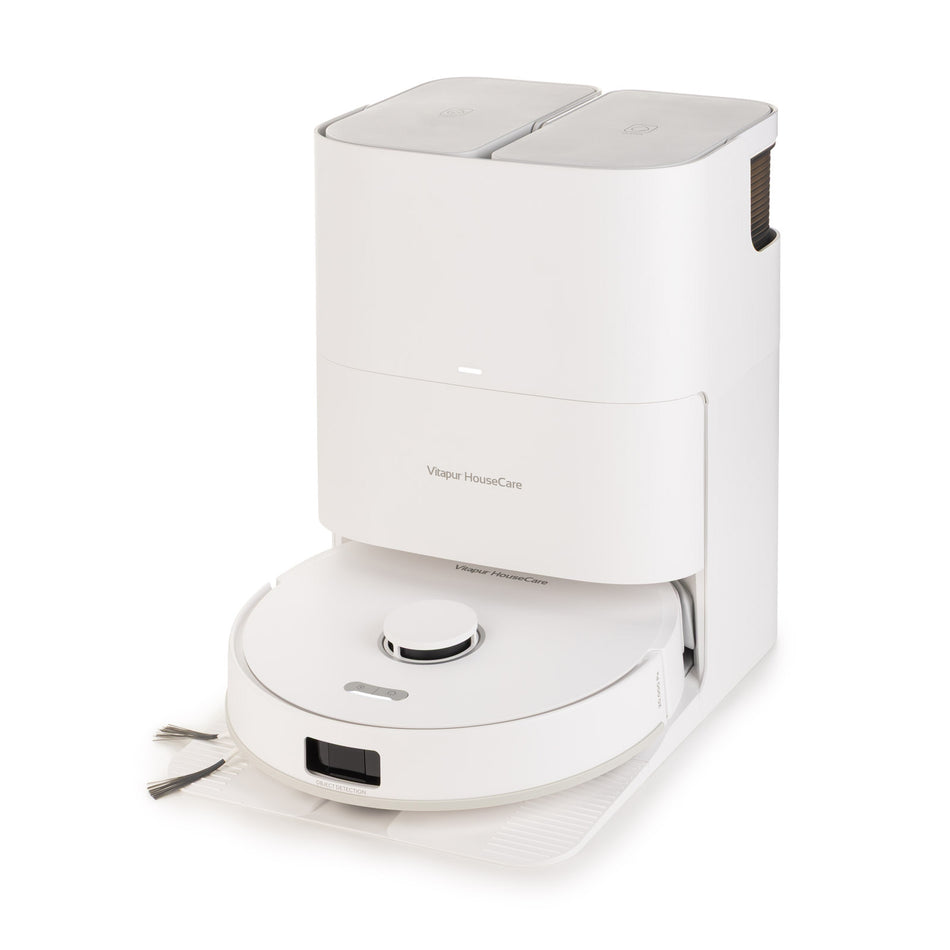 Robotický vysávač na suché a mokré čistenie so samočistiacou stanicou s umývaním mopov SmartClean All-in-One-Station PRO Series