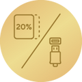 Rozšírenie kapacity (60 l) a USB port (40 l)2