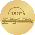 Otvorenie až na 180°4