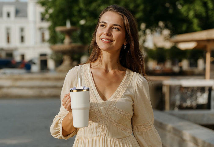 Zlatý akcent, ktorý navodzuje pocit luxusnej elegancie.