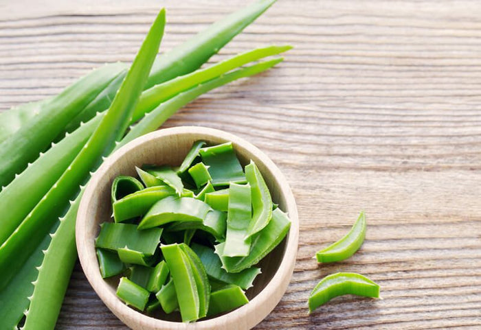 Esencia z aloe vera pre upokojujúci pocit počas spánku.