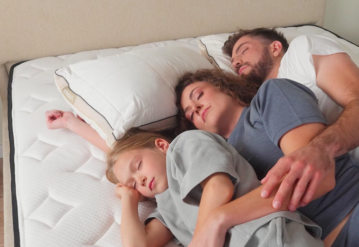 Účinná absorpcia vibrácií pre pokojný spánok.