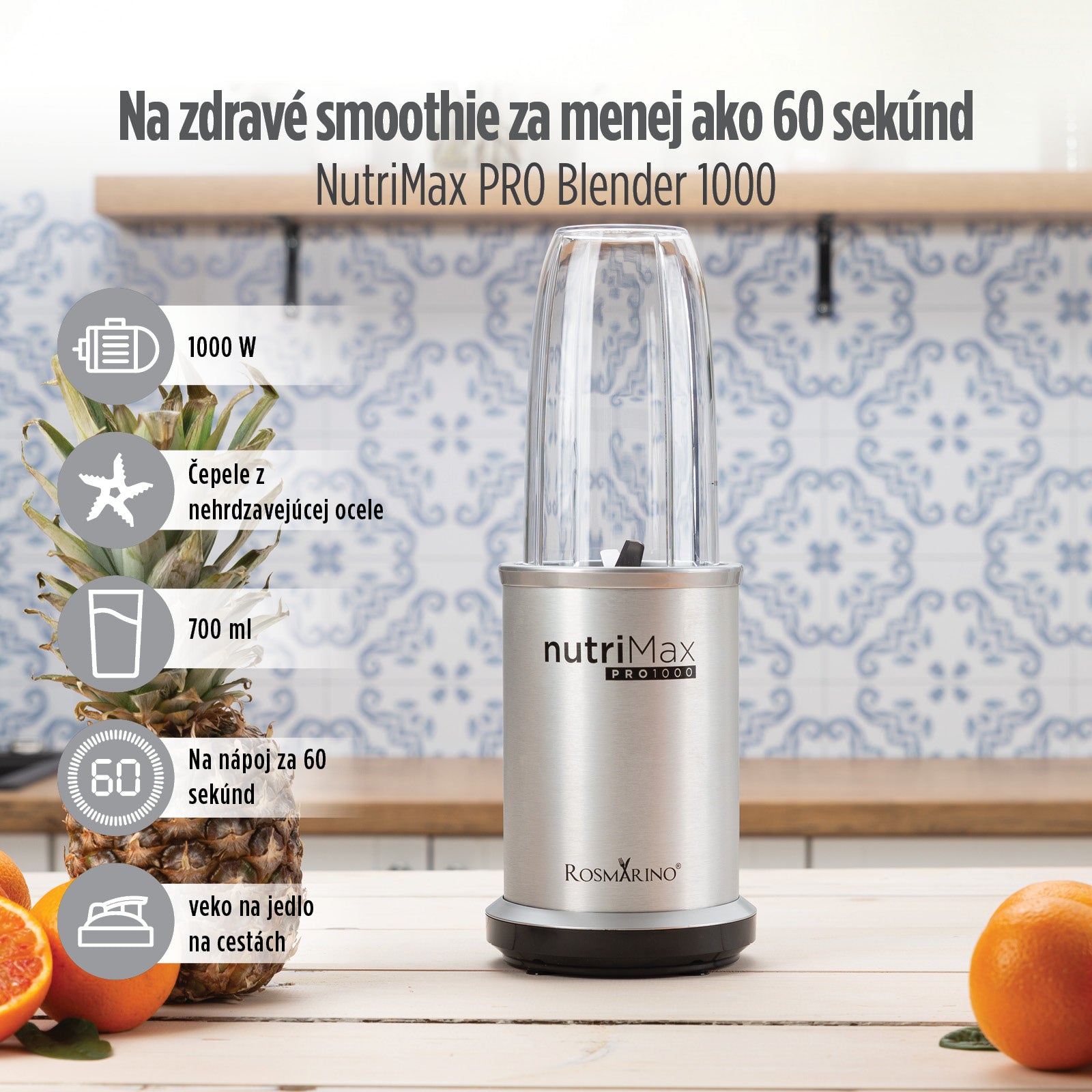 NutriMax PRO 1000 Mixer : : Home & Kitchen